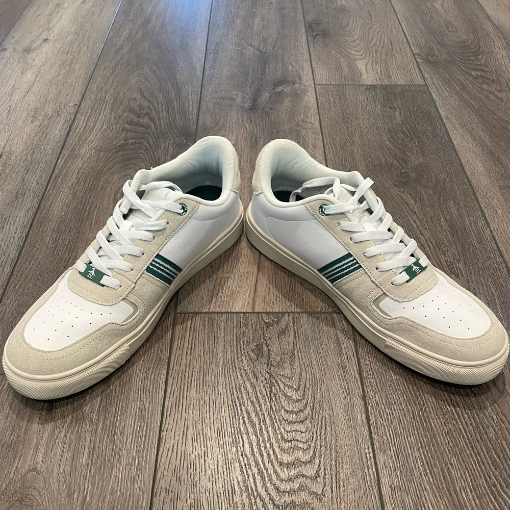 Original Penguin White and Green Sneakers - Picture 3 of 7
